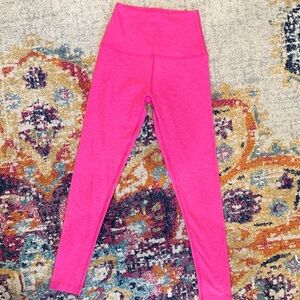 Beyond Yoga Vibrant Pink Leggings